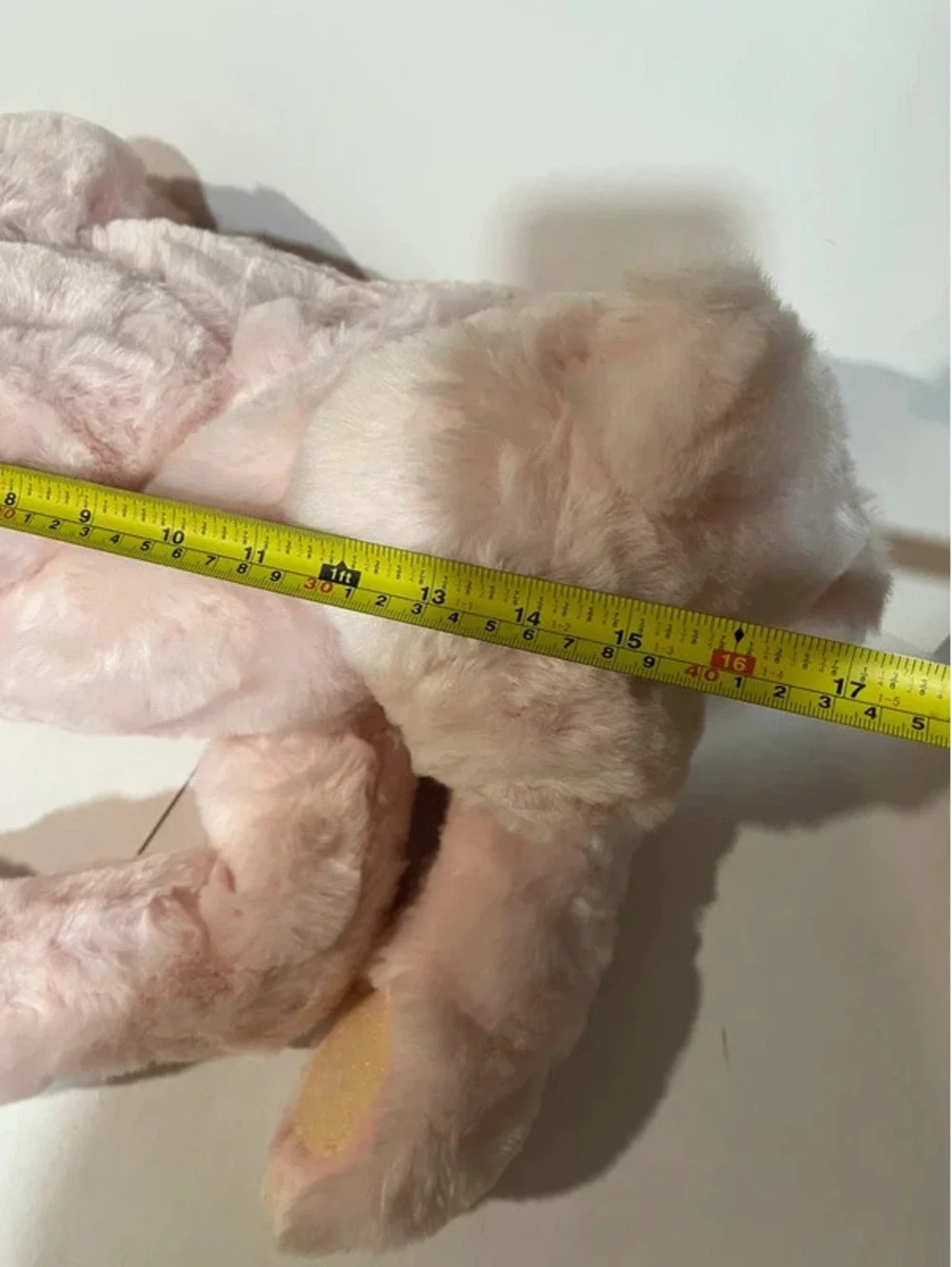 Bula Bear Friends Large Hugging Stick On Pig Plush Pink Soft Toy 17”